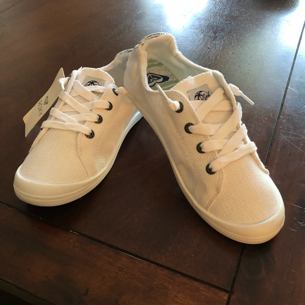 Roxy White Rory Slip On Sneaker